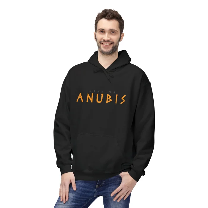 Bluza z kapturem z nadrukiem Anubis Warrior